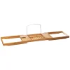 5Five Pont de baignoire extensible l.70/105 x P.22,1 cm bambou