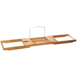 5Five Pont de baignoire extensible l.70/105 x P.22,1 cm bambou