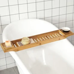 Tablier Et Habillage De Baignoire|Sobuy Pont de Baignoire Serviteur de baignoire, FRG212-N,