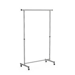 Accessoire Buanderie| Portant simple haute résistance avec étagère l. 130 x H. 182,5 cm