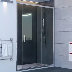 Cuisibane Porte de douche 170 cm coulissante NERINA