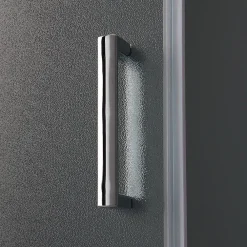 Kiamami Valentina Porte De Douche Carrée 80X80 Cm Mat Effet Peau D'orange 6 Mm - Giada