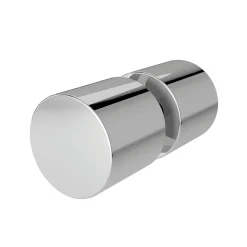 Schulte Porte de douche coulissante l.140 x H.200, verre transparent, profilé chromé, MasterClass