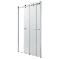 Porte De Douche|GoodHome Porte de douche coulissante Naya transparent 120 cm