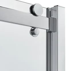 Porte De Douche|GoodHome Porte de douche coulissante Naya transparent 120 cm