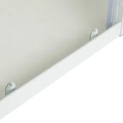Porte De Douche|Cooke & Lewis Porte de douche coulissante Onega sérigraphié 100 cm