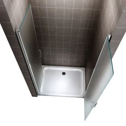 Porte De Douche|Saniverre Porte de douche KAYA H.180 réglable de 92 à 95 cm verre 6 mm opaque -