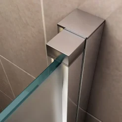 Porte De Douche|Saniverre Porte de douche KAYA H.180 réglable de 92 à 95 cm verre 6 mm opaque -