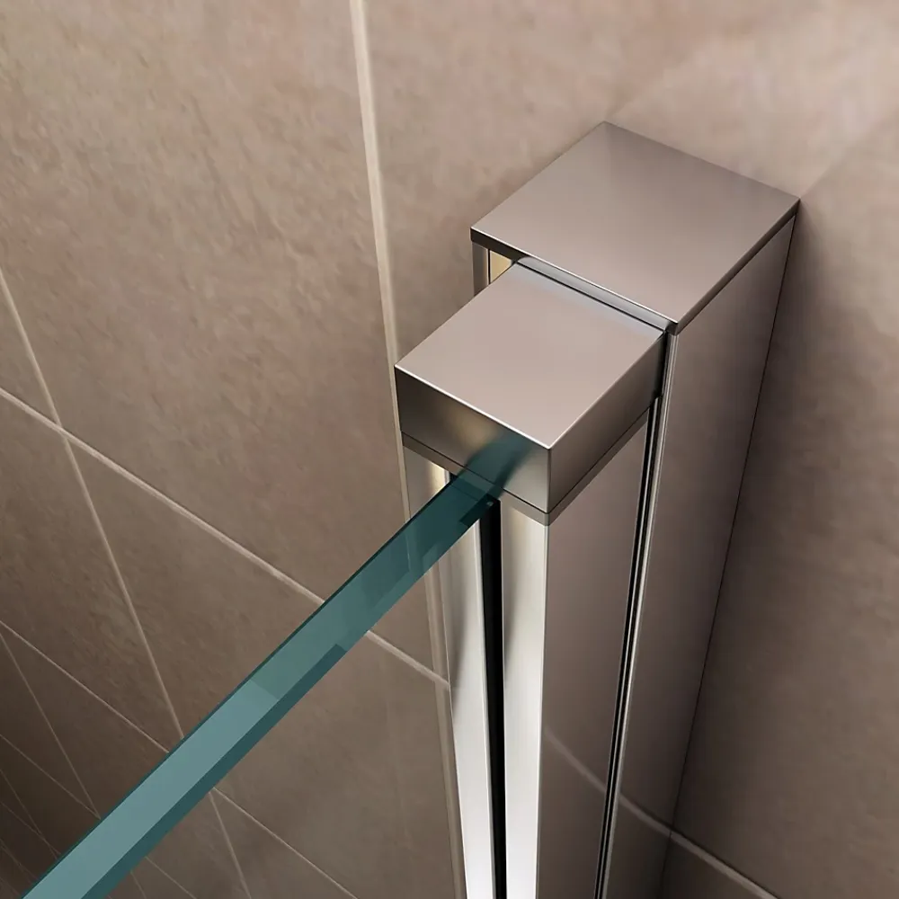 Porte De Douche|Saniverre Porte de douche KAYA H.180 réglable de 77 à 80 cm verre 6 mm semi-opaque -