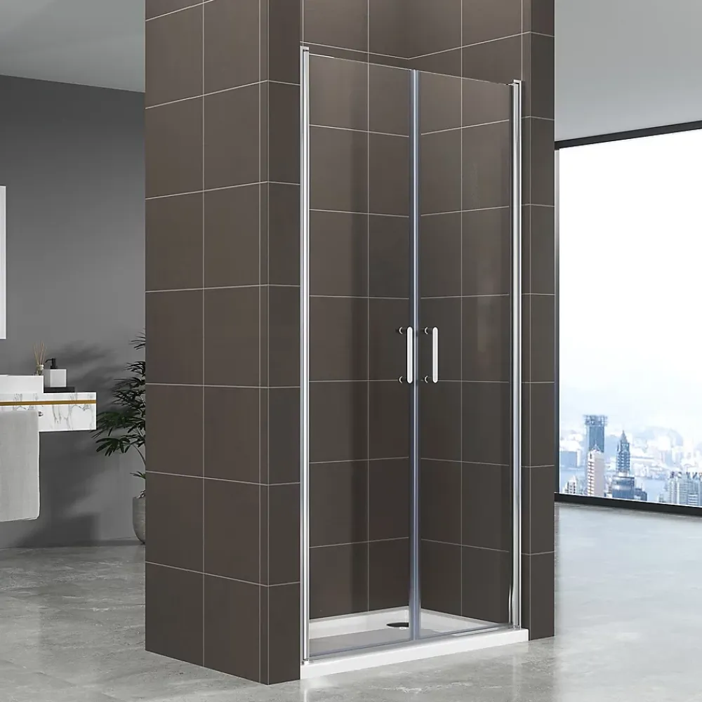 Porte De Douche|Saniverre Porte de douche KIMI H.180 largeur réglable 70 à 73 cm verre transparent -