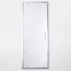 Cooke & Lewis Porte de douche pivotante Onega transparente 90 cm