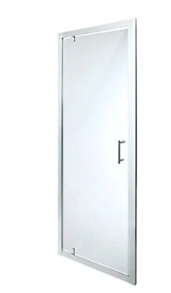 Cooke & Lewis Porte de douche pivotante Onega transparente 90 cm