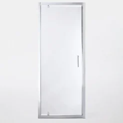 Porte De Douche|Cooke & Lewis Porte de douche pivotante Onega transparente 80 cm