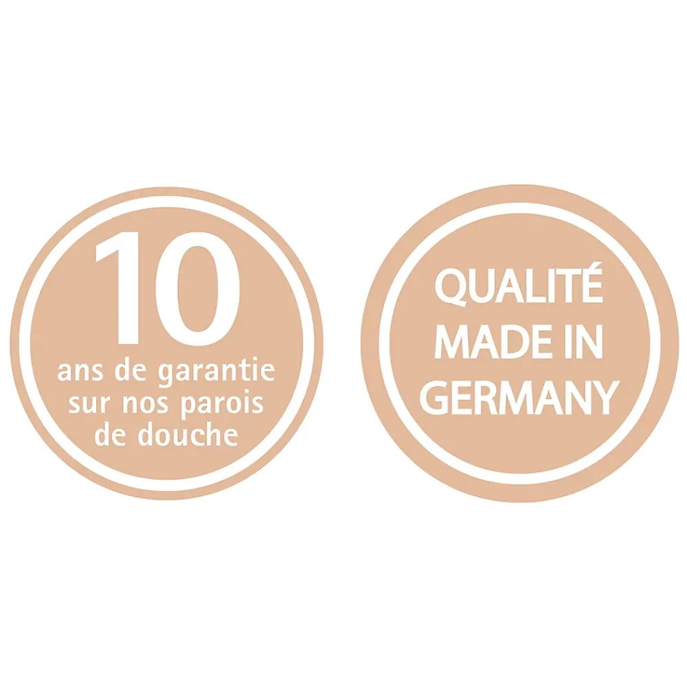 Porte De Douche|Schulte Porte de douche pivotante l.120xH.192cm, verre transparent anticalcaire 5mm, profilé chromé, NewStyle