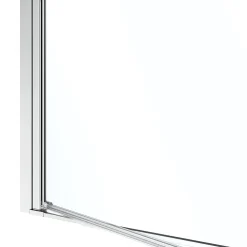 Porte De Douche|GoodHome Porte de douche pivotante l.70 x H.195 cm, verre transparent, profilés alu chrome, Ledava