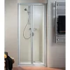 Schulte Porte de douche pliante 80 cm blanc, Phoenix