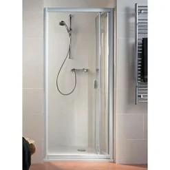 Schulte Porte de douche pliante 80 cm blanc, Phoenix