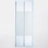 Cooke & Lewis Porte de douche pliante Onega sérigraphié 90 cm
