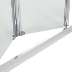 Cooke & Lewis Porte de douche pliante Onega transparente 90 cm