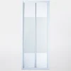 Cooke & Lewis Porte de douche pliante Onega sérigraphié 80 cm