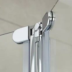 Porte De Douche|Cooke & Lewis Porte de douche pliante Onega transparent 80 cm