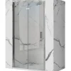 Porte De Douche|Rea Porte De Douche Molier 80 Chrome + Profilé