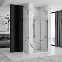 Porte De Douche|Rea Porte De Douche Molier 80 Chrome + Profilé