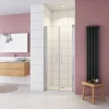 AICA Sanitaire Porte De douche 105x187cm avec en verre sécurit clair anticalcaire