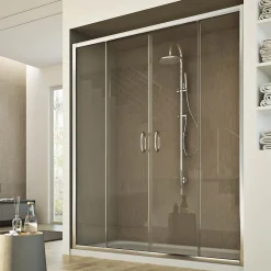 Porte Douche 160 cm 185 transparent modèle Replay 2 Portillons