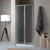 Porte De Douche|Kiamami Valentina Porte-niche pour douche avec 2 portes à ouverture à livre de 85cm - soffio