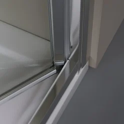 Porte De Douche|Kiamami Valentina Porte-niche pour douche avec 2 portes à ouverture à livre de 85cm - soffio