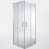 Porte De Douche|Cooke & Lewis Portes de douche angle droit Onega transparent 70 x 70 cm