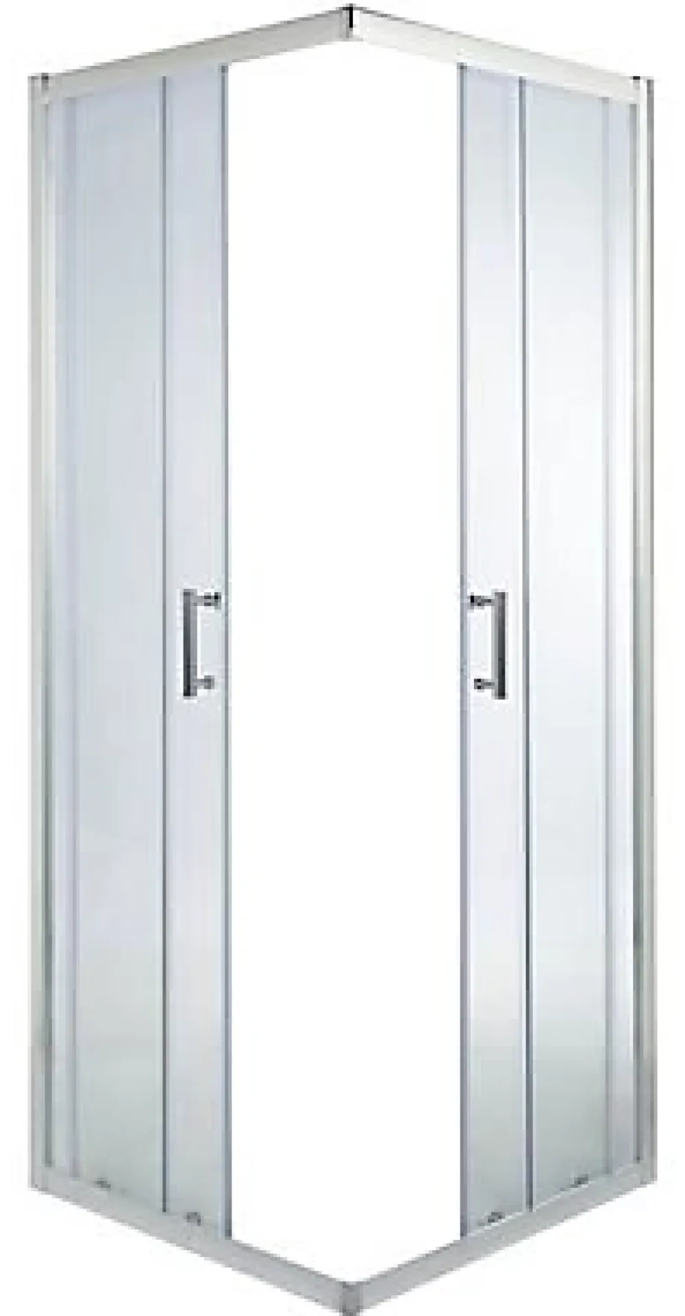 Porte De Douche|Cooke & Lewis Portes de douche angle droit Onega transparent 70 x 70 cm