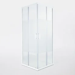 Porte De Douche|Cooke & Lewis Portes de douche angle droit Onega sérigraphié 70 x 70 cm