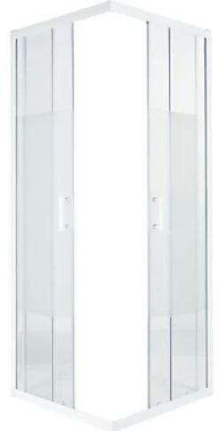 Porte De Douche|Cooke & Lewis Portes de douche angle droit Onega sérigraphié 70 x 70 cm