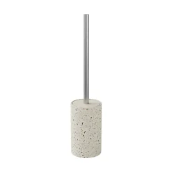 GoodHome Pot à balai WC Elland Terrazzo