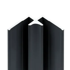 Schulte Profilé d'angle intérieur pour panneaux muraux DécoDesign, anthracite