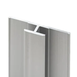 Panneau Mural De Salle De Bains|Schulte Profilé de jonction pour panneaux muraux DécoDesign, alu argenté