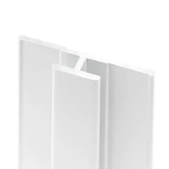 Schulte Profilé de jonction pour panneaux muraux DécoDesign, blanc