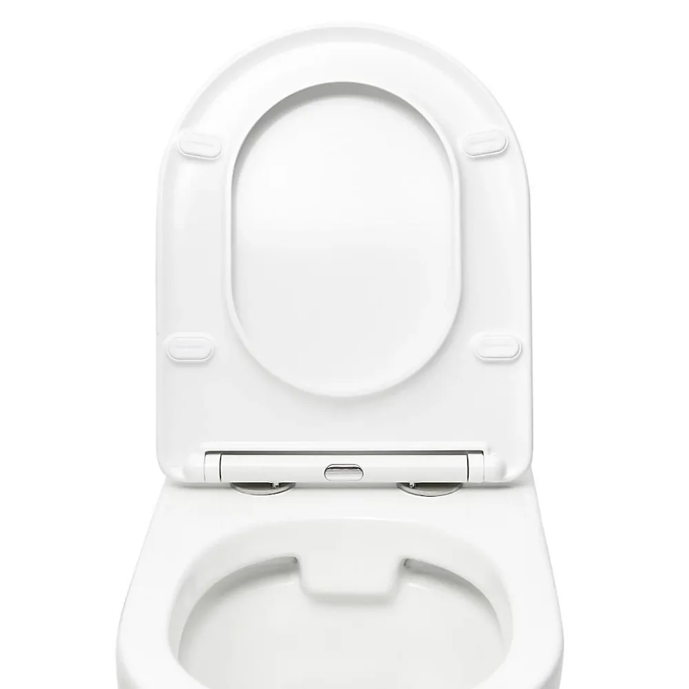 Wc Suspendu|Swiss Aqua Technologies Project WC suspendu sans bride avec abatant softclose, blanc (SATWCPRO010RREXP)