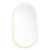 Naturel Project 60x120 cm miroir suspendu ovale avec éclairage LED 3 couleurs, film chauffant anti-buée et capteur (ZPROV12060LED)