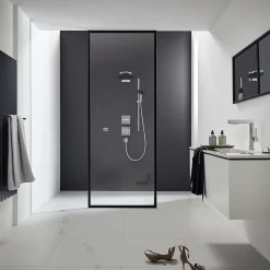 Hansgrohe Pulsify Select S Set de douche 105 3 jets Relaxation avec barre C 90 cm chromé 24170000