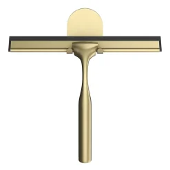 GoodHome Raclette de douche + support or Cavally