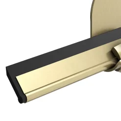 GoodHome Raclette de douche + support or Cavally