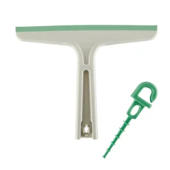 GoodHome Raclette de douche et vitres blanc L.20 x l.22cm