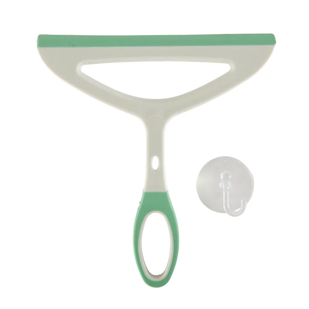 Raclette pour parois de douche blanc L.20 x l.21 cm