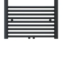 Sèche-Serviettes Mixte|Sirhona Radiateur à eau chaude Salle de bain Sèche-serviettes 1600x400x30mm - Vertical - Gris
