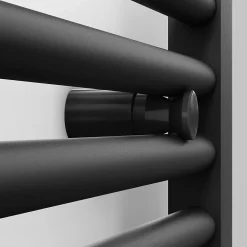 Sèche-Serviettes Mixte|Sirhona Radiateur à eau chaude Salle de bain Sèche-serviettes 1800x500x30mm - Vertical -Gris