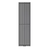 Luxebath Radiateur à Panneaux Design Stella, 1800 x 480 mm, Anthracite, avec Connexion Central, Plat, Vertical, Monocouche