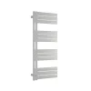 Bernstein Radiateur de salle de bain design, Sèche serviette esthétique - 120x50cm - G12 - Blanc